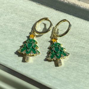 Christmas Tree Earrings